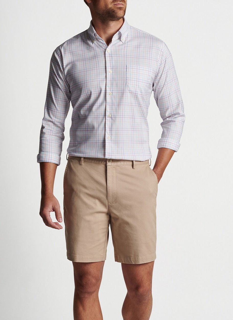 Peter Millar Rawls Cotton-Stretch Sport Shirt