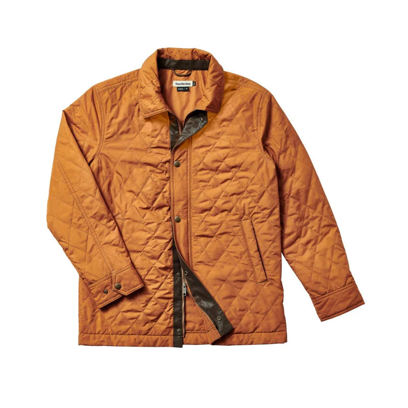 Tom Beckbe Braddock Quilted Jacket (Rustic Orange)