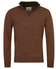 Barbour Nelson Essential Half-Zip Jumper ( Dark Sand)