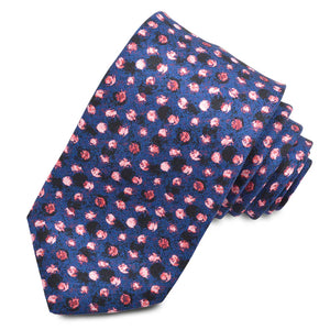 Dion Printed Silk Marble Dotted Necktie