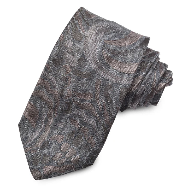 Dion Woven Jaquard Abstract Necktie