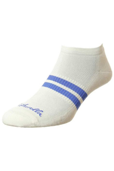 Pantherella Sports Luxe Egyptian Cotton Cushioned Trainer Sock