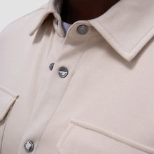 Bugatchi Soft Touch Solid Shirt Jacket (Almond)