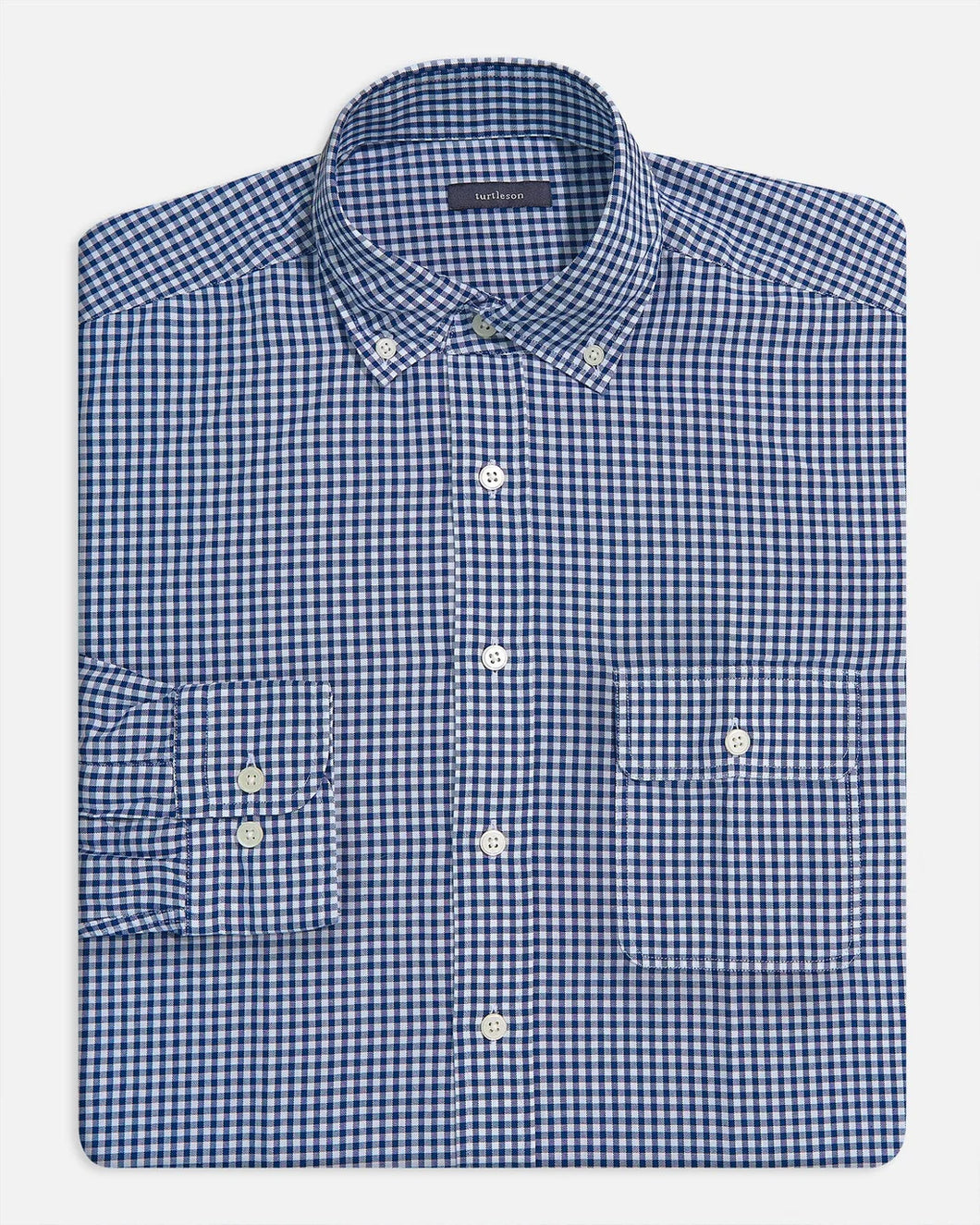 Turtleson Eric Oxford Gingham Sport Shirt