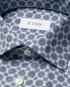 Eton Geometric Signature Twill Shirt