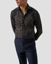 Eton Floral Merino Wool Shirt