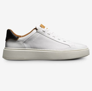 Allen Edmonds Oliver Slip-on Stretch-lace Sneaker (White)