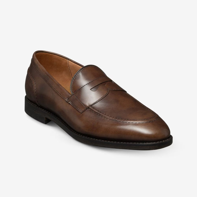 Allen Edmonds Randolph 2.0 Penny Loafer (Brown Museum Leather)