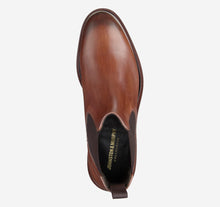 Johnston & Murphy Hartley Chelsea Boot (Brown Italian Calfskin)