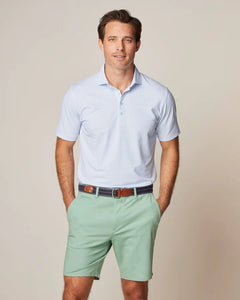 Johnnie-O Gilbert Printed Mesh Performance Polo