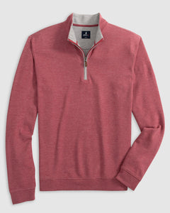 Johnnie-O Sully 1/4 Zip Pullover (Merlot)