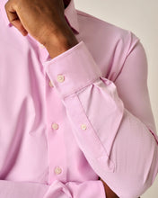 Johnnie-O Travis Performance Button Up Shirt (Porto Pink)