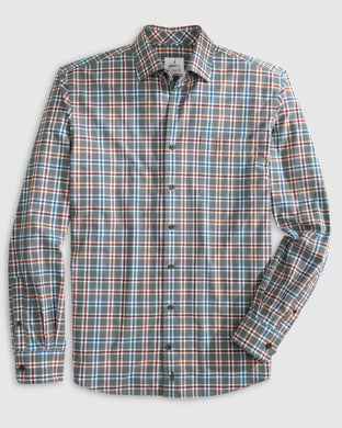 Johnnie-O York Hangin' Out Performance Button Up Shirt (Char