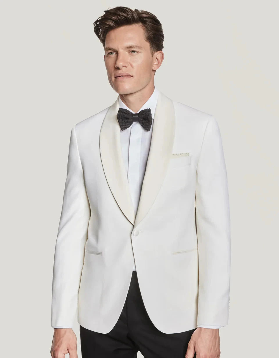 Jack Victor Super 120's Wool Cream Dinner Jacket
Super 120's