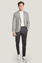 Jack Victor Irving Plaid Wool/Cashmere Blazer (Light Grey)