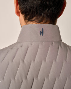 Johnnie-O Belfry Quilted Puffer Vest (Concrete)