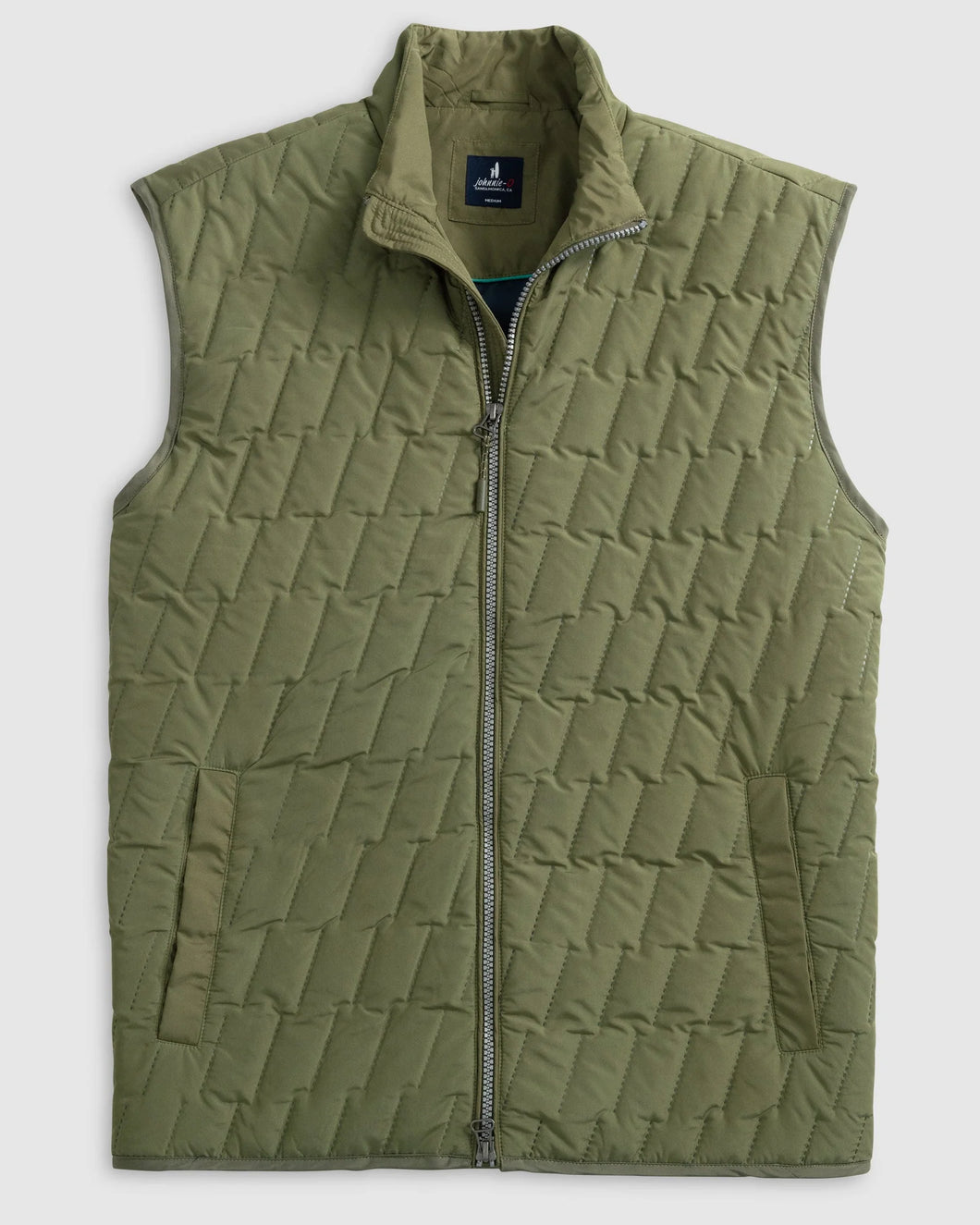 Johnnie-O Belfry Quilted Puffer Vest (Rosemary)