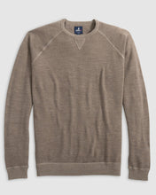 Johnnie-O Boggs Merino Wool Crewneck Sweater (Coffee)