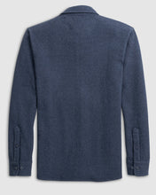 Johnnie-O Ruettiger Knit Shacket (Indigo)