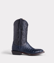 Lucchese Charleston Boot (Navy Caiman)