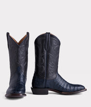 Lucchese Charleston Boot (Navy Caiman)