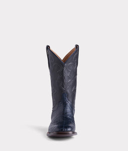 Lucchese Charleston Boot (Navy Caiman)