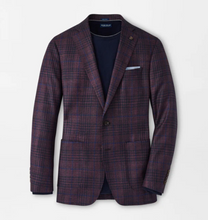 Merlot plaid sport coat from Peter Millar