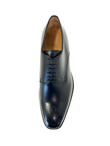 Romano Martegani Smooth Floating Medallion Oxford (Black)