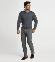 Peter Millar Autumn Crest V-Neck Sweater (Charcoal)