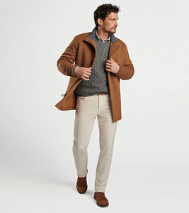 Peter Millar Crown Flex Fleece City Coat (Hazelwood)