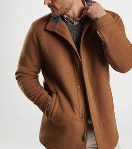 Peter Millar Crown Flex Fleece City Coat (Hazelwood)