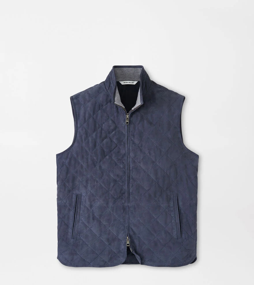 Peter Millar Essex Suede Vest (Galaxy)