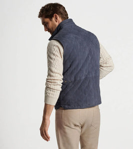 Peter Millar Essex Suede Vest (Galaxy)