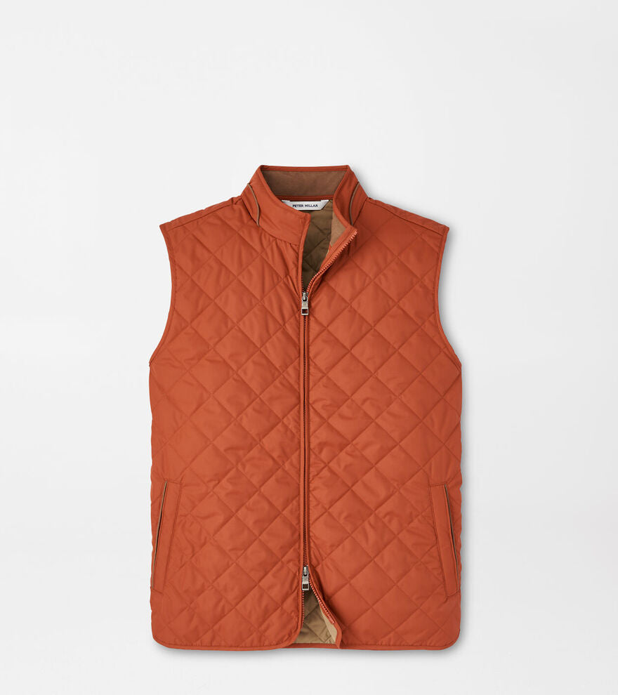 Peter Millar Essex Vest (Burnt Orange)