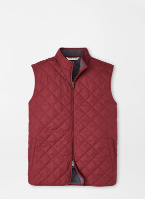 Peter Millar Essex Vest (Celosia Red)