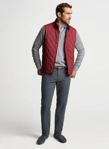 Peter Millar Essex Vest (Celosia Red)