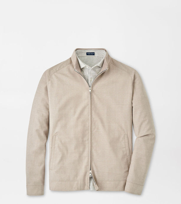 Peter Millar Excursionist Lite Bomber (Dark Sand)