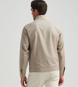 Peter Millar Excursionist Lite Bomber (Dark Sand)