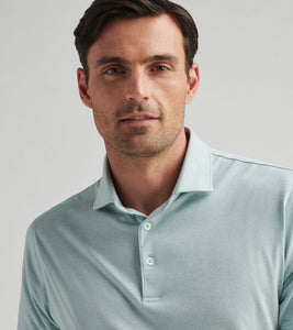 Peter Millar Excursionist Flex Polo (Blue Spruce)