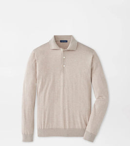 Peter Millar Mariner Sea Island Cotton Sweater Polo