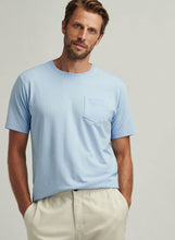 Peter Millar Crown Comfort Pocket Tee (Morning Blue)