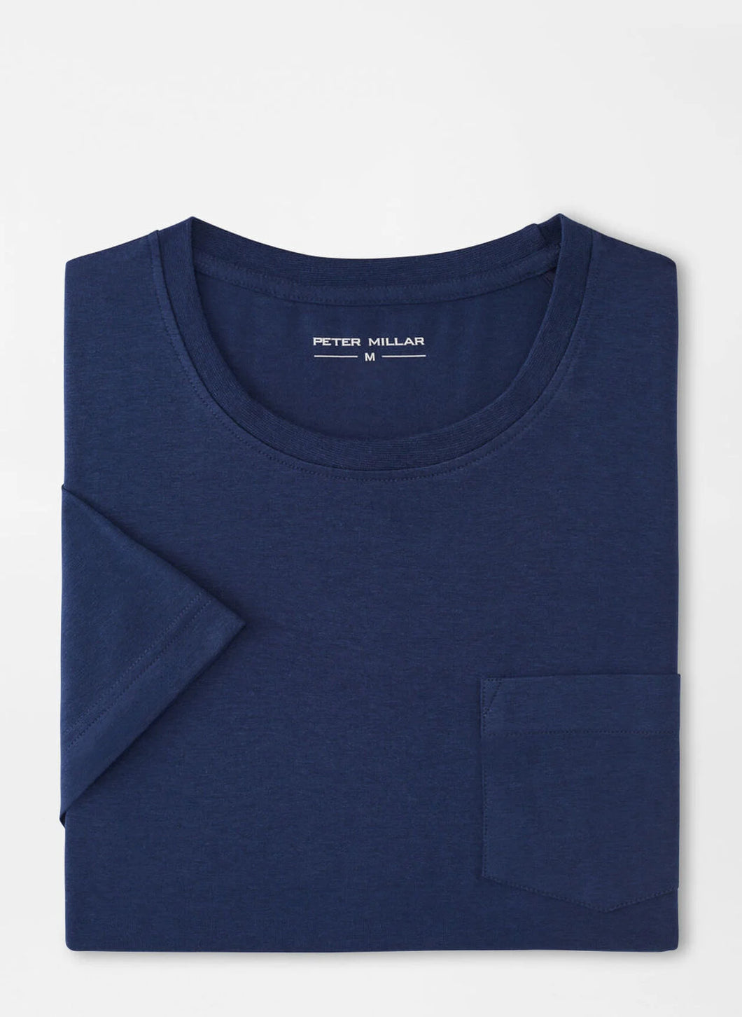 Peter Millar Crown Comfort Pocket Tee (Navy)