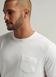 Peter Millar Crown Comfort Pocket Tee (White)