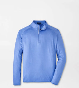 Peter Millar Stealth Delancy Dot Performance Quarter Zip (Elixir)