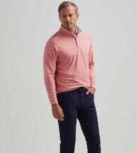 Peter Millar Stealth Performance Quarter-Zip (Pink Crepe)