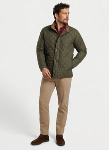 Peter Millar Suffolk Coat (Dark Olive)