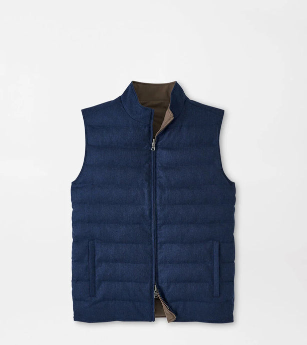 Peter Millar Whistler Reversible Vest (Atlantic Blue)