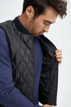 Stone Rose Black Quilted Puffer Vest