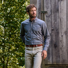 Tom Beckbe Culver Oxford Shirt (Orchard Blue)