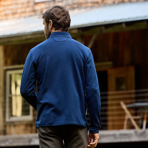 Tom Beckbe Tucker Fleece Quarter Zip (Navy)